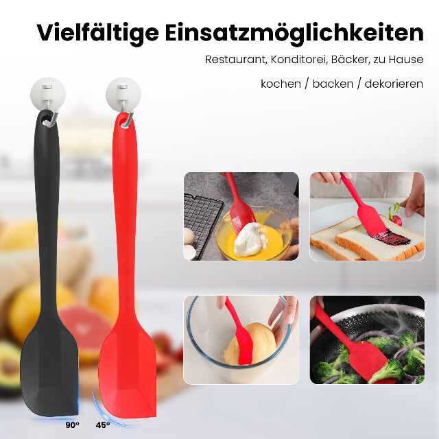 Teigschaber 28,5 cm 2 Stück