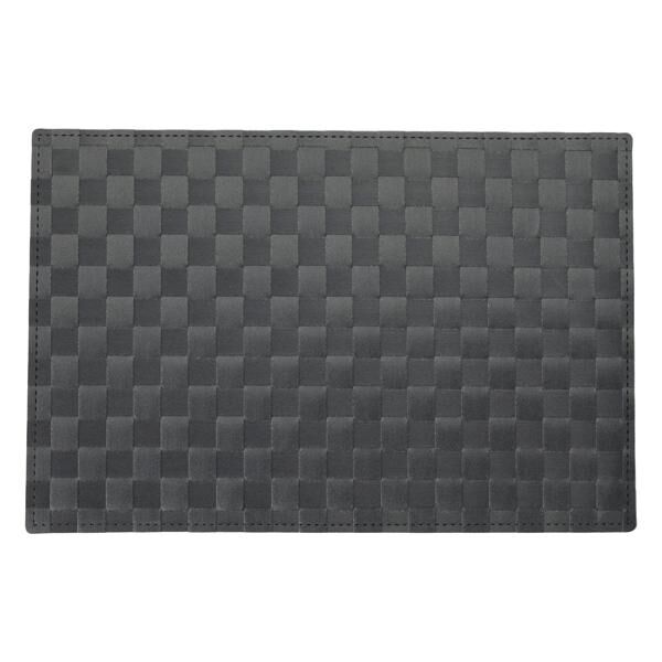 Tischset PP geflochten anthrazit ca. 45x30cm 