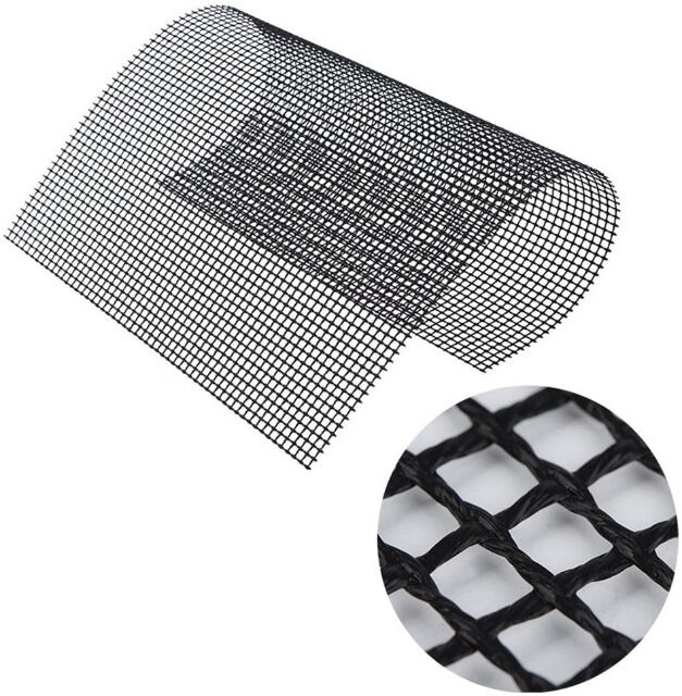 BBQGrillmatte 3er-Set (40 x 33 cm) Backofen Holzkohle Elektro Gas Wiederverwendbar Backmatte zuschneidbar 