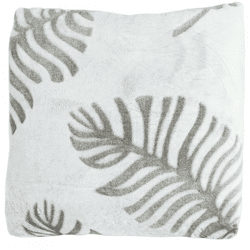 Tiseco Laser Pillow, White/Taupe, 45 x 45 cm