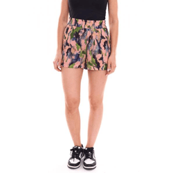 Aniston CASUAL Damen Sommer-Shorts kurze Jersey-Hose mit Allover-Print 67073522 Bunt