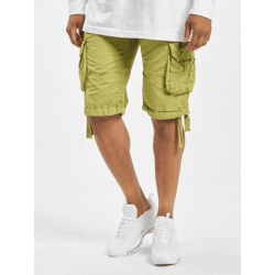 lässige Alpha Industries Herren Shorts Reißverschluss Taschen mit Baumwolle Beige