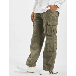 lässige Brandit Herren Jeans Kordelzug Taschen mit Baumwolle Khaki