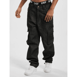 lässige Ecko Unltd. Herren Jeans Taschen Denim 340 g/m² mit Baumwolle Schwarz
