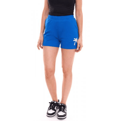 LTB Gonene Damen Shorts kurze Sommer-Hose mit Palmenstick Sweat-Hose 32458708 Blau