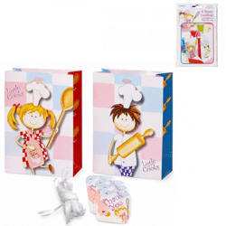 Amscan Geschenktüte „Little Cooks“, 14 cm, 8 Stück