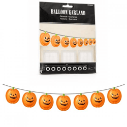 Amscan Halloween Girlande mit Luftballons 2 m