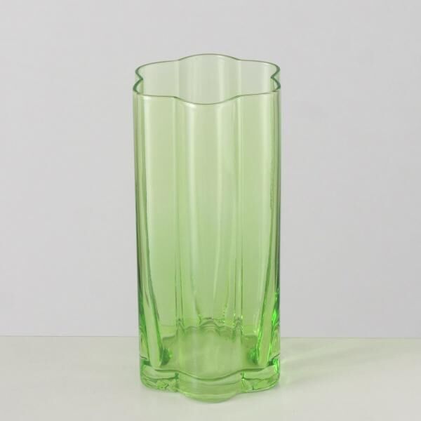 Boltze Trinkglas Greta, grün, 15,5 cm