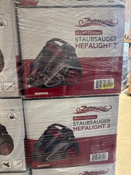 OZEANOS HEPA LIGHT 3 ist ein Multi-Zyklon Staubsauger