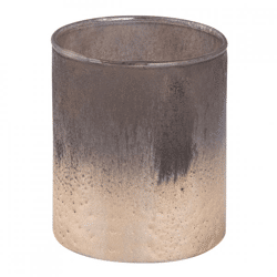 PTMD Windlicht „Monroe M“, goldfarben, 12 cm