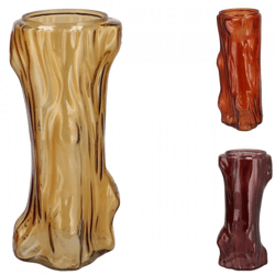 Vase Baum braun 29 cm 3 Stück sortiert