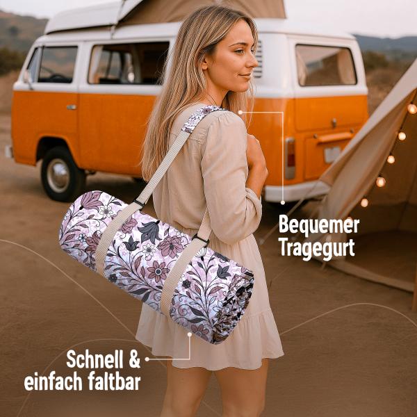 207 hochwertige XXL Picknickdecken 200 × 200 cm – Neuware