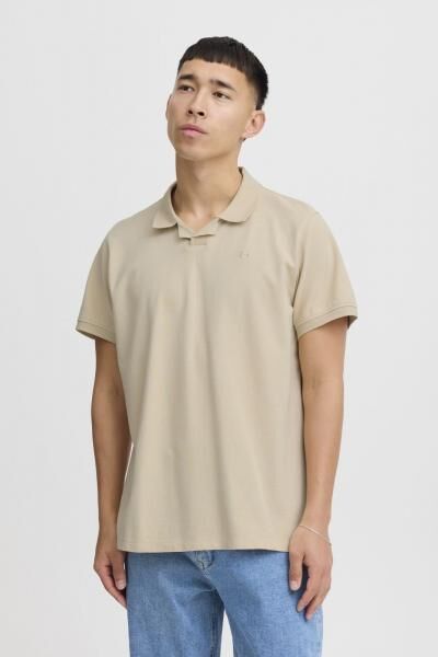 2er Pack klassisches BLEND Herren Poloshirt aus Baumwolle Shirt 20718074-204242 Beige/Braun