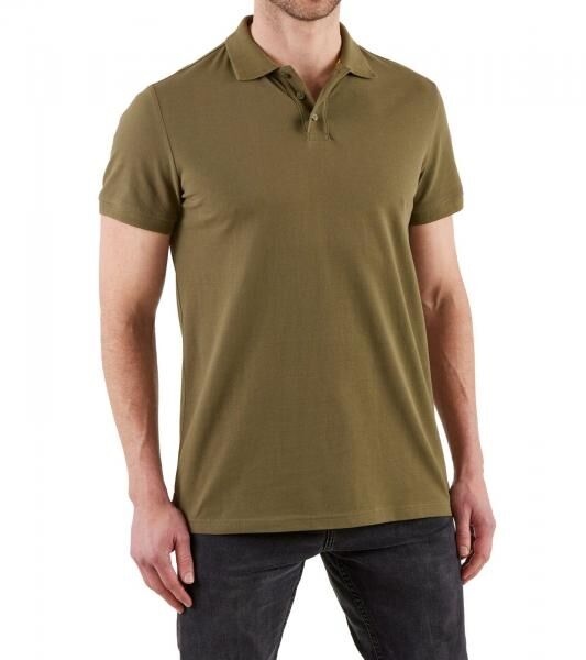 2er Pack NORTHERN COUNTRY Herren Polo-Shirt mit Stifthalter Baumwoll-Shirt Arbeits-Shirt 00010613 Oliv-Gr&uuml;n