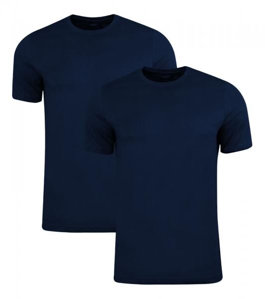 2er Pack PUMA Base Kinder Sport-Shirt f&uuml;r Jungen & M&auml;dchen nachhaltiges Baumwoll T-Shirt mit Logo 678577 02 Dunkelblau