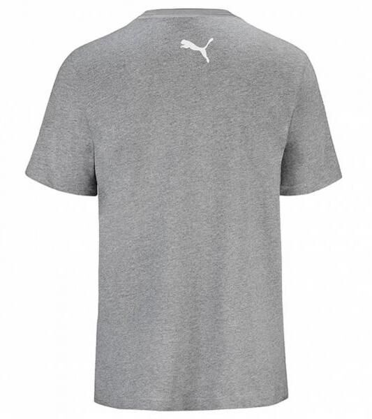 2er Pack PUMA Base Kinder Sport-Shirt f&uuml;r Jungen & M&auml;dchen nachhaltiges Baumwoll T-Shirt mit Logo 678577 01 Grau meliert