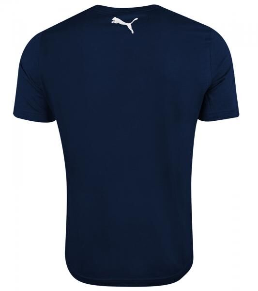 2er Pack PUMA Base Kinder Sport-Shirt f&uuml;r Jungen & M&auml;dchen nachhaltiges Baumwoll T-Shirt mit Logo 678577 02 Dunkelblau