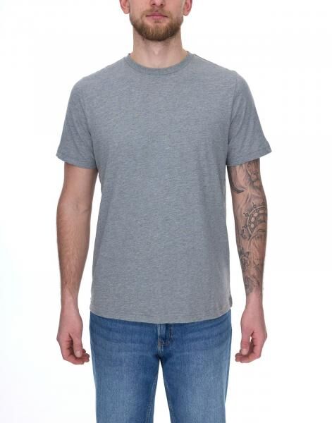 2er Pack PUMA Herren T-Shirts Baumwoll-Shirt Rundhals-Shirts Basic-Shirt 683509 01 Grau