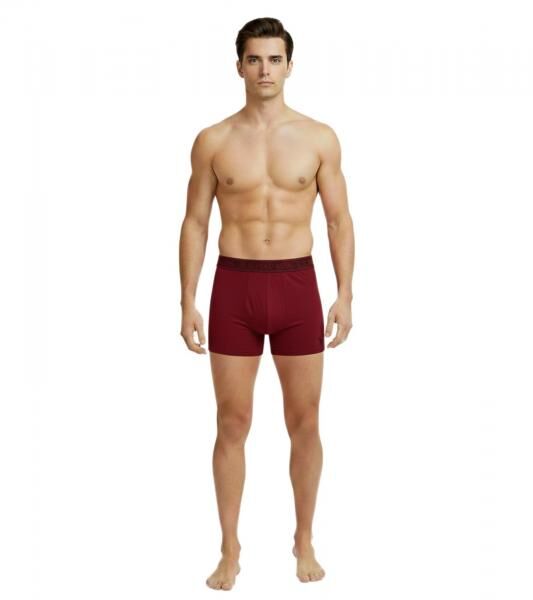 2er Pack U.S. POLO ASSN. Premium Herren Boxershorts Unterhose nachhaltige Unterw&auml;sche 180 g/m&sup2; 134 68262 53696 502 Dunkel-Gr&uuml;n/Wein-Rot