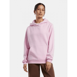 bequemer Build Your Brand Damen Hoodie Kapuze 330 g/m² mit Baumwolle Rosa