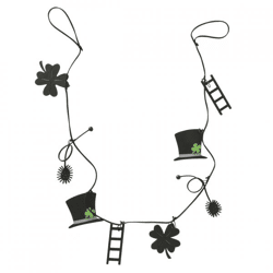 Boltze-Fahne „Lagom“ zum St. Patrick’s Day, 100 cm