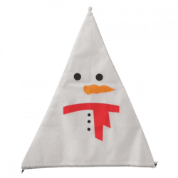 Boltze Pflanzenhülle „Weihnachten“, weiß, 100 cm