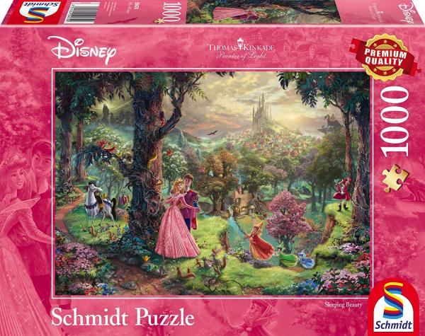 Disney, Dornr&ouml;schen - 1000 Teile Puzzle (Thomas Kinkade)