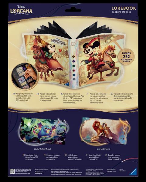 Disney Lorcana: Sammelalbum / Portfolio Micky & Minnie