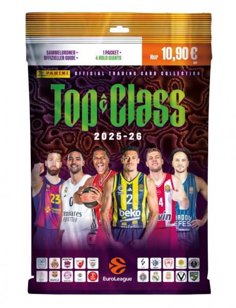 Euroleague Top Class 2025/26 &ndash; Trading Card Collection &ndash; Starter Set