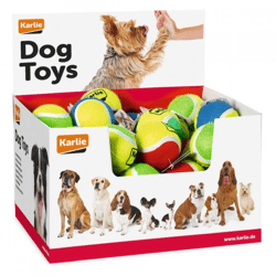 Karlie Tennisball 6,5 cm, 3er-Set in verschiedenen Farben