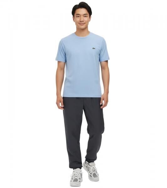 Lacoste Sport Herren Trainings-Hose nachhaltige Jogging-Hose mit elastischem Bund und Kordelzug Sport-Hose XH124T-00 S5T Grau