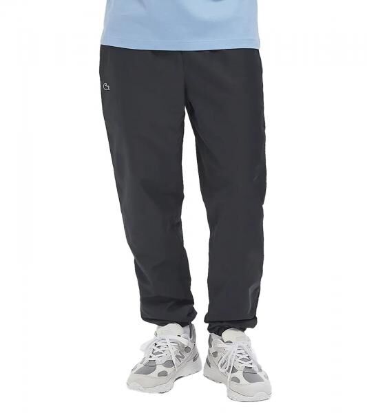 Lacoste Sport Herren Trainings-Hose nachhaltige Jogging-Hose mit elastischem Bund und Kordelzug Sport-Hose XH124T-00 S5T Grau