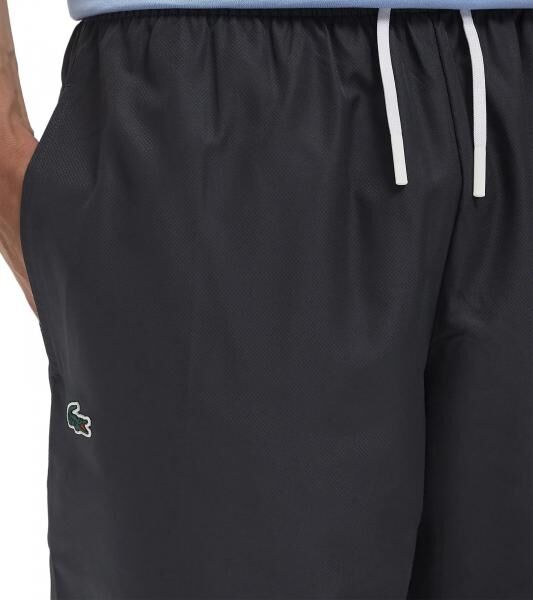 Lacoste Sport Herren Trainings-Hose nachhaltige Jogging-Hose mit elastischem Bund und Kordelzug Sport-Hose XH124T-00 S5T Grau
