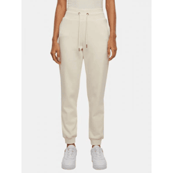 lässige Urban Classics Damen Hose Stretch Kordelzug Taschen mit Baumwolle Ecru-Weiß