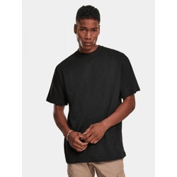 Casual Build Your Brand Men's Oversized T-Shirt, 190 g/m², Cotton, Black