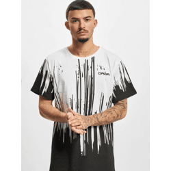lässiges Dada Supreme Herren T-Shirt Weiß/Schwarz