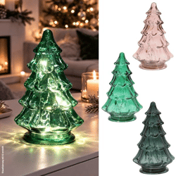 LED Weihnachtsbaum, 3/s, ca. 12x18cm