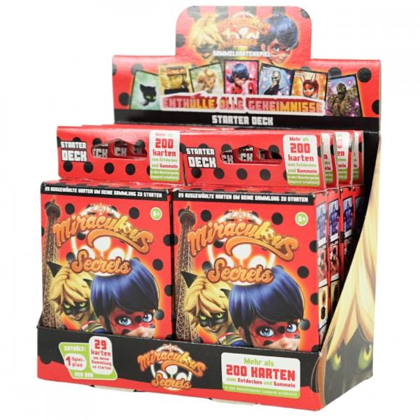 Miraculous collectible cards starter deck German set of 30