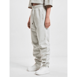 moderne DEF Damen Hose mit Baumwolle Grau
