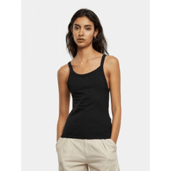 modernes Build Your Brand Damen T-Shirt Stretch Slim Fit 180 g/m² mit Baumwolle Schwarz