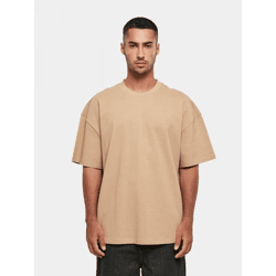 modernes Build Your Brand Herren T-Shirt Oversize 300 g/m² mit Baumwolle Beige