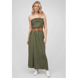 modisches Cloud5ive Damen Kleid Stretch Grün