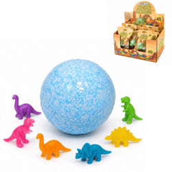 Out of the Blue Badebombe „Dinosaurier“, 6 cm, 16 Stück, gemischt