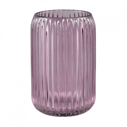 PTMD Teelichthalter „Amarens“, violett, 12,5 cm