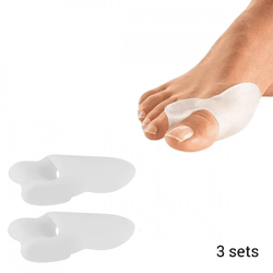 Rubberneck Zehenspreizer, Zehenkorrektor, 7 cm, 3er-Set