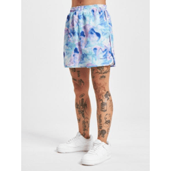 sommerliche Just Rhyse Damen Shorts Taschen Flieder-Violett
