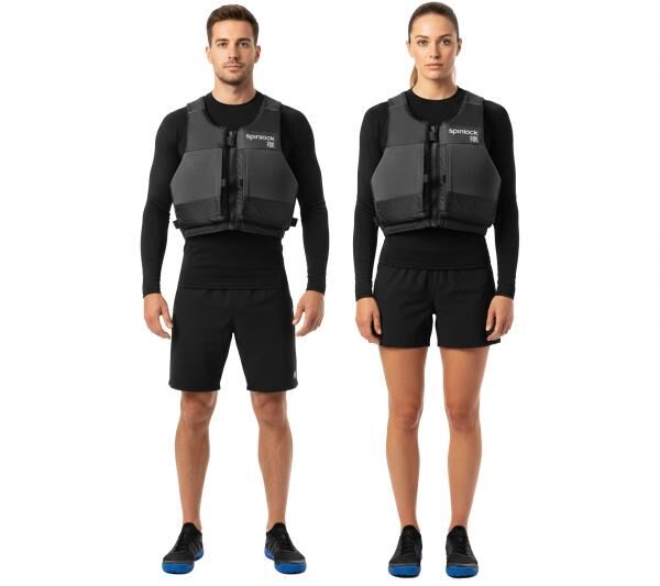 Spinlock Foil PFD Schwimm-Weste mit 35–50N Auftriebshilfe Schutzweste Sicherheits-Weste Wassersport Segelweste Jollensegeln, Kajak & Kana