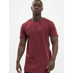 sportliches Urban Classics Herren T-Shirt Oversize 140 g/m² mit Baumwolle Bordeaux-Rot