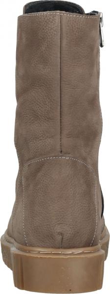 Trendige LAZAMANI Stiefelette Schn&uuml;rschuhe f&uuml;r Damen 68.039 taupe Beige