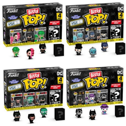 Funko 81155 - Bitty POP! - DC Batman 85th sortiert im 12er Display - 4er Pack